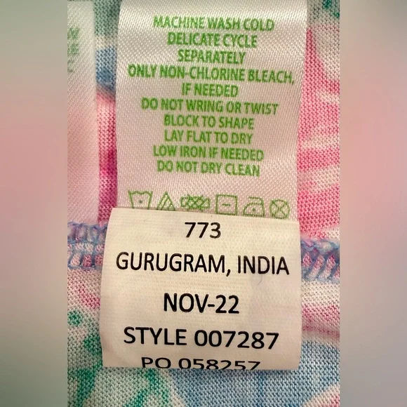 Lilly Pulitzer Lorina V-Neck Dress “Multi Lions Lair” Sz. XXL - Picture 7 of 16